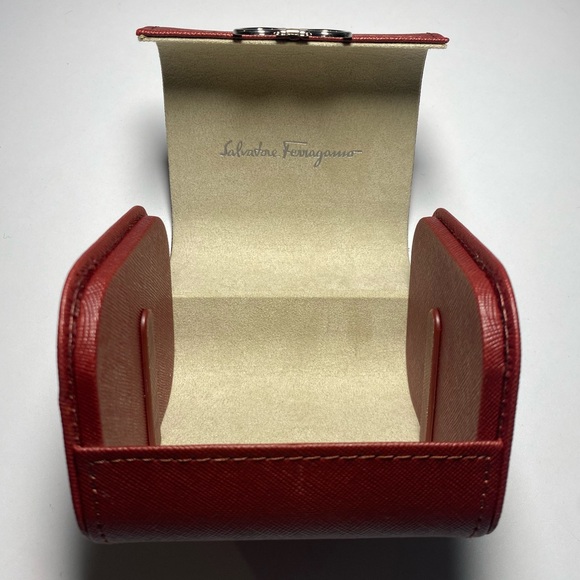 Salvatore Ferragamo Red Watch Case - Picture 2 of 5